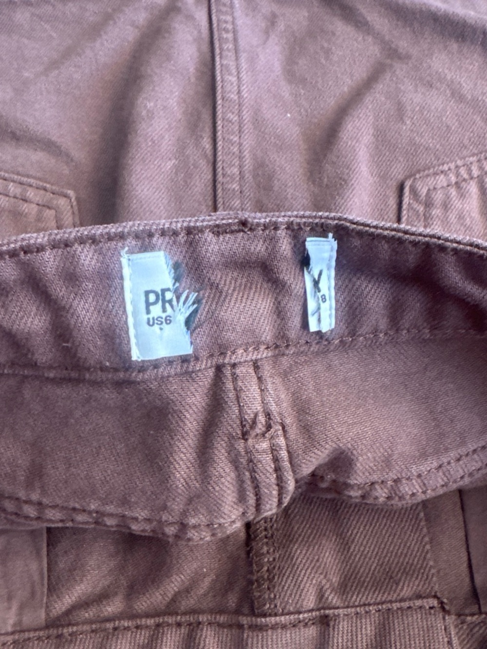 Nicolina Low Rise Denim Mini Skirt Washed
Brown from Princess Polly - Picture 5 of 5